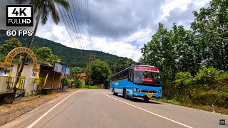 National Highway 183 🔥 Dindigul  Kollam Highway 🔥 Kanjirappally Mundakkayam Route 🔥4K  60 FPS [upl. by Candide]