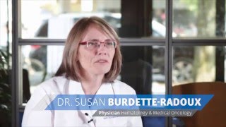 Dr Susan BurdetteRadoux Medical Oncologist at the Maimonides Cancer Center [upl. by Htebilil]