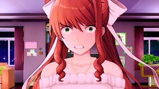 Telling Monika that the Player Passed Away  quotMonika After Storyquot DDLC Mod [upl. by Hoag]