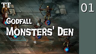 Monsters Den  Godfall  1  Escape from the grave [upl. by Yesor]