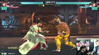 20150620 Tekken 7 Knees Stream 무프리카 [upl. by Nosneb]