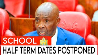 🚨GOVERNMENT POSTPONES HALF TERM DATES BY A WEEK 🗞️🔴schoolcitizentvhalftermschoolclosedholiday [upl. by Ihcelek]