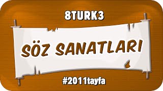 Söz Sanatları 📙 8TURK3 2025LGS [upl. by Ahsat]