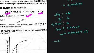 Question 5 Rate of Reactions Grade 12 Physical Sciences P2 November 2024 m 038g [upl. by Anivram349]