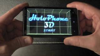 HoloPhone3D teaser trailer Windows Phone 7 [upl. by Sanjiv]