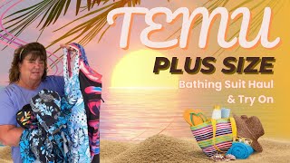 2024 Temu Plus Size Bathing Suit Haul with TryOns amp Honest Reviews temu plussize [upl. by Aetnahs]