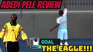 REVIEWING MAXED RATED ABEDI PELE THE EAGLE IN FIFA MOBILE 22 [upl. by Mariandi]