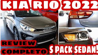 kia rio spack sedan 2022  Review completo  Kia rio 2022  autopedia malu  review completo [upl. by Setsero468]