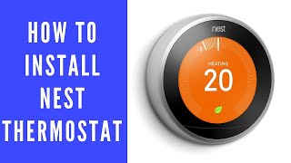 Nest Learning Thermostat 3rd Generation Installation UK [upl. by Velick423]