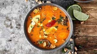 Slow Cooker Thai Chicken Soup [upl. by Lexi]