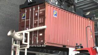 SEABRIDGE ZEEBRUGGE  UPLOADING A BULK CONTAINER WITH COFFEE [upl. by Derag]