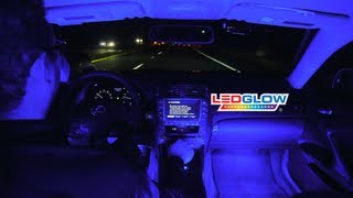 LEDGlows Blue Expandable SMD LED Interior Kit [upl. by Nagiam686]