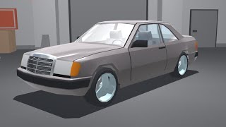 Retro garage 2180 MercedesBenz 124 coupe [upl. by Branden731]