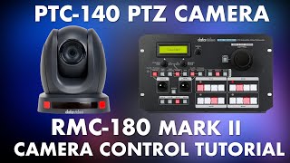 How to Operate PTZ Cameras Using the PTC140 and RMC180 Mark II [upl. by Yrreiht]