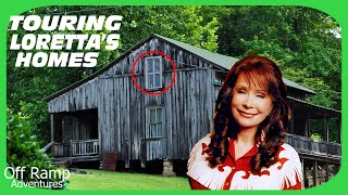 LORETTA LYNNS HOMES TOUR  Her Ranch and Butcher Holler Movie Set [upl. by Leeland]