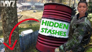 DayZ  The BEST Secret Stashes amp Hidden BASES [upl. by Danialah]