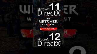 DirectX 11 vs DirectX 12 The Witcher 3 [upl. by Ynobe341]