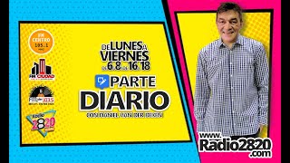 Hasta las 8  ParteDiario con Daniel Van Der Beken en Radio 2820 [upl. by Mickie]