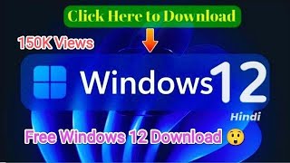 How to Downlode windows 12  windows 12 file [upl. by Elysee571]