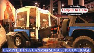 NEW JEEP EXTREME TRAIL EDITION CAMPER  SEMA SHOW [upl. by Breed]