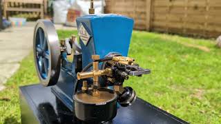 Alyn Foundry RLE stationary engine crank up that will do [upl. by Atiugal]