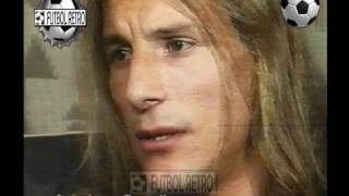 Claudio Caniggia habla de su paso por el Benfica 1996 FUTBOL RETRO TV [upl. by Linker]