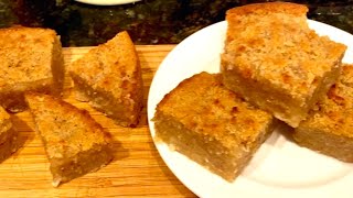 How to make cassava pone Guyanese way [upl. by Hnahc4]