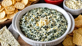 Make the Best Quick Spinach Dip Always Home [upl. by Rabin]