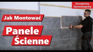 Jak Montować Panele Ścienne WallDesign Zobacz film montażowy paneli dekoracyjnych na ścianie [upl. by Enaid]