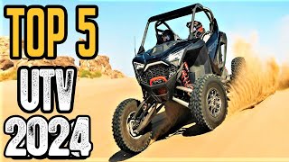 TOP 5 Best Side by Side UTV 2024 Sport amp Utility UTVs [upl. by Alvira]