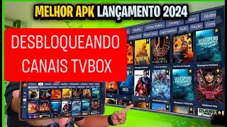 COMO BAIXAR E DESBLOQUEAR CANAIS NA TVBOX  ATUALIZADO 2024 [upl. by Einaeg961]