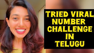 NonTelugu Girl Telugu Vlog  Number Challenge in Telugu telugu teluguvlogs numberchallenge [upl. by Giraldo981]