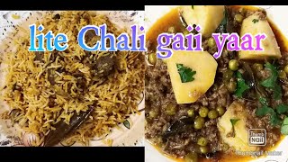 lite Chali gaiiniyaz ki biryani agaiihafsa Ali vlogs [upl. by Inig85]