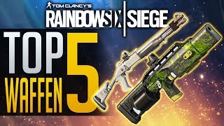 TOP 5 SEMI AUTO SCHROTFLINTEN  Rainbow Six Siege [upl. by Mowbray]