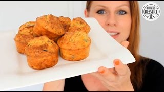 LOW CARB FETA MUFFINS Fitness Rezept selber machen [upl. by Perry]