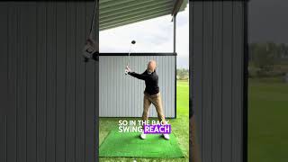 Increase your Backswing Width with the quotReach Drillquot [upl. by Leotie]