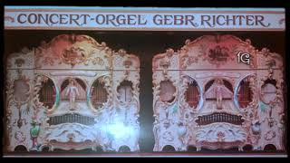 Gebr Richter Double Fairground Organs quotFolies Bergère Marchquot [upl. by Leola705]