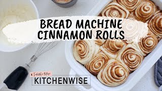 How to Make Easy Bread Machine Cinnamon Rolls Like Cinnabon [upl. by Liam]