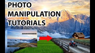 Photoshop TutorialPhoto manipulation in Photoshop Generative Fill AI 2024 [upl. by Anirda]