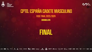 CDECadeteBM Masculino  Barça Cadet  Helvetia Anaitasuna [upl. by Ruyle593]