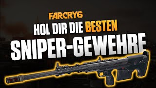 Die BESTEN Scharfschützengewehre in Far Cry 6  Far Cry 6 beste Waffen im Spiel deutsch [upl. by Elumas]