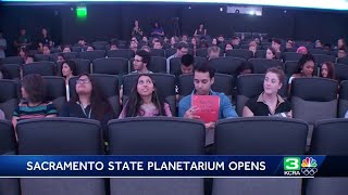 Inside look Sac State planetarium opens to public [upl. by Leaper]