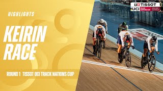 Keirin Highlights  Adelaide AUS  2024 Tissot UCI Track Nations Cup [upl. by Bardo119]