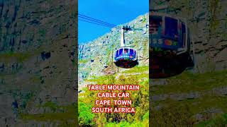 Table Mountain  Cable Car  Cape Town  South Africa travel tablemountain africaadventures [upl. by Okechuku]