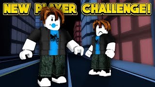 NEW PLAYER CHALLENGE ROBLOX Jailbreak [upl. by Damahom]