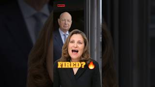 Chrystia Freeland is getting fired chrystiafreeland klausschwab justintrudeau cndpoli [upl. by Tonie]