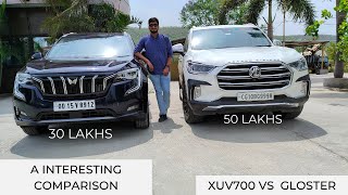 Mahindra XUV700 AX7L VS MG Gloster Savvy Comparison  Surprising Results  ADAS  Features  Looks [upl. by Aurie]