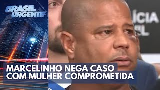 Sequestro Marcelinho nega envolvimento com mulher comprometida  Brasil Urgente [upl. by Kostival241]