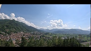 Church of Santissima Trinita Monte Crosio Clusone Italy [upl. by Esch63]