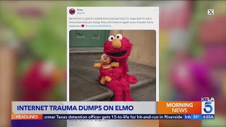 Internet trauma dumps on Elmo [upl. by Beaufert]